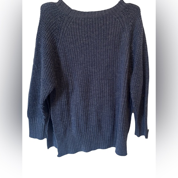 Echo Deep Blue Crewneck Sweater - Picture 2 of 4